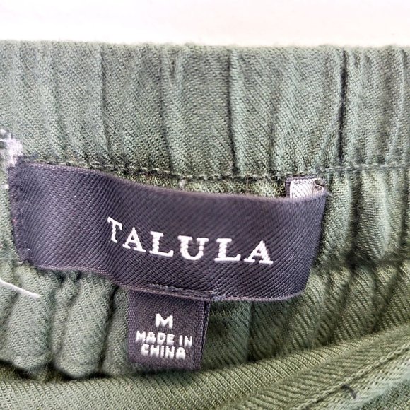 TALULA Jogger Trouser Pants MEDIUM Womens Drawstring Loose Relaxed Mid Rise Boho - Picture 3 of 13